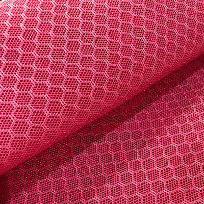 Good price 3mm Airmesh دوخت شده 250GSM پلی استر شبکه ورزشی پارچه ضد اشک برای چمدان آنلاین