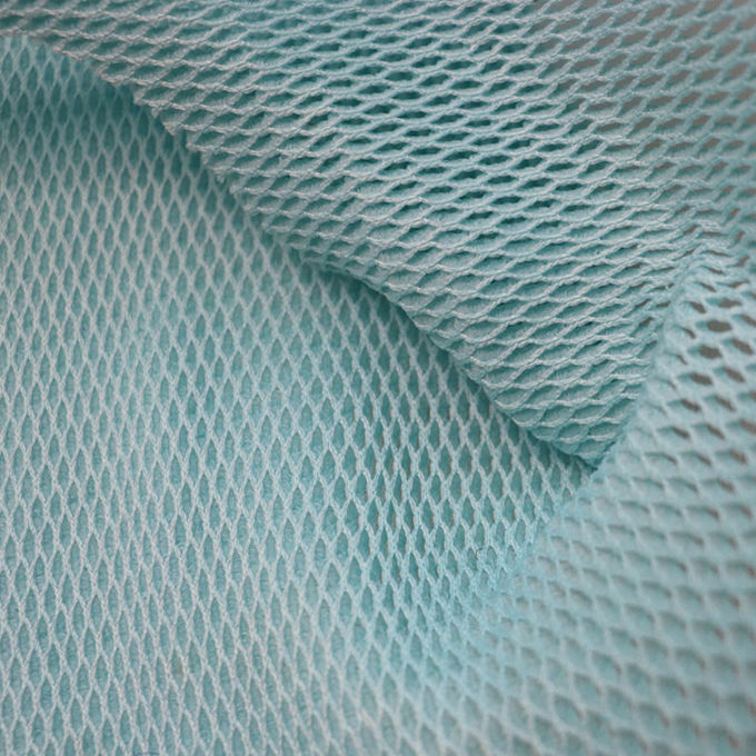 مواد 2mm 250GSM Air Mesh Tencel Airmesh پارچه 3d Spacer Mesh 1