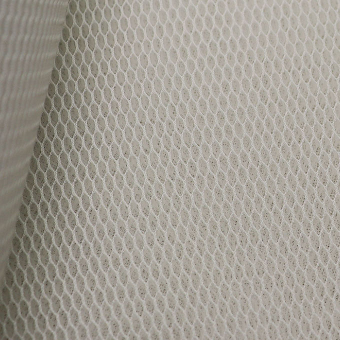 حافظه 4mm 3D Mesh مواد Polyester Mesh پارچه بسیار تنفس پذیر 2