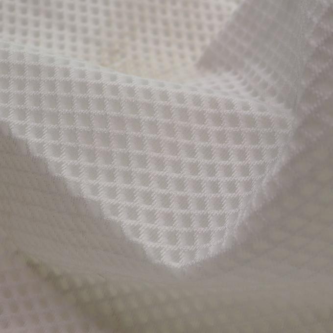 Airmesh 100٪ پلی استر مواد میش قابل تنفس 3D Air Mesh پارچه بسیار انعطاف پذیر 2