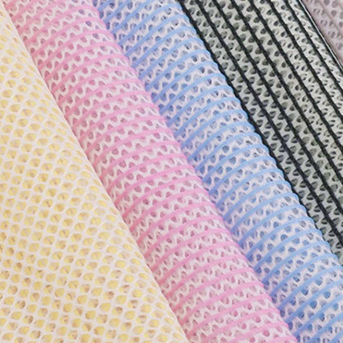 100 در هر پارچه پلی استر Air Mesh پارچه مقاوم به آب و ضد آب و قابل تنفس 2