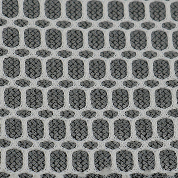 مواد 3mm Grey 3D Mesh 100 درصد پارچه پلی استر میش آبشوری 2