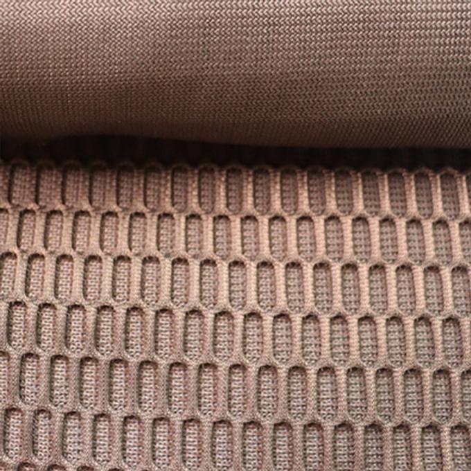 290gsm Airmesh Spacer Mesh پارچه شبكه قابل تنفس ماده 100٪ پلی استر 2