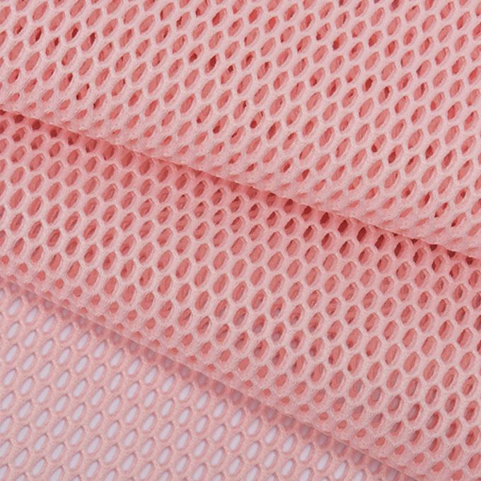پارچه 3mm 200GSM Spacer Mesh پارچه 3D Mesh مقاوم به پارگی 1