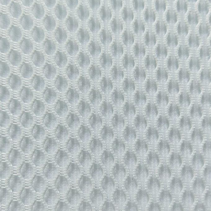 پارچه تراش قابل تنفس 100٪ پلی استر Air Mesh پارچه 3mm 2
