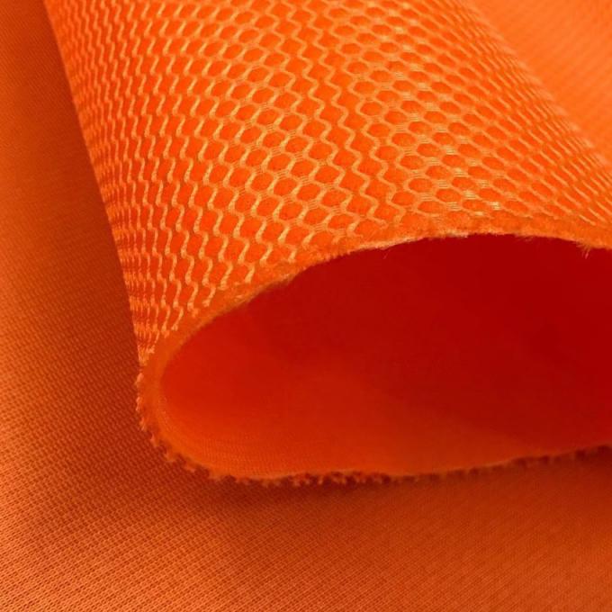 290gsm 3D Spacer Mesh پارچه قابل تنفس Air Mesh 250 - 430GSM 2