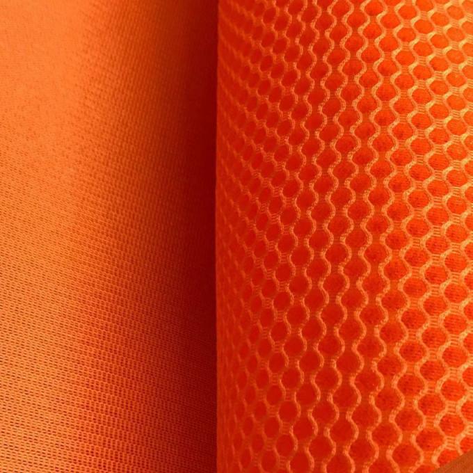 290gsm 3D Spacer Mesh پارچه قابل تنفس Air Mesh 250 - 430GSM 0